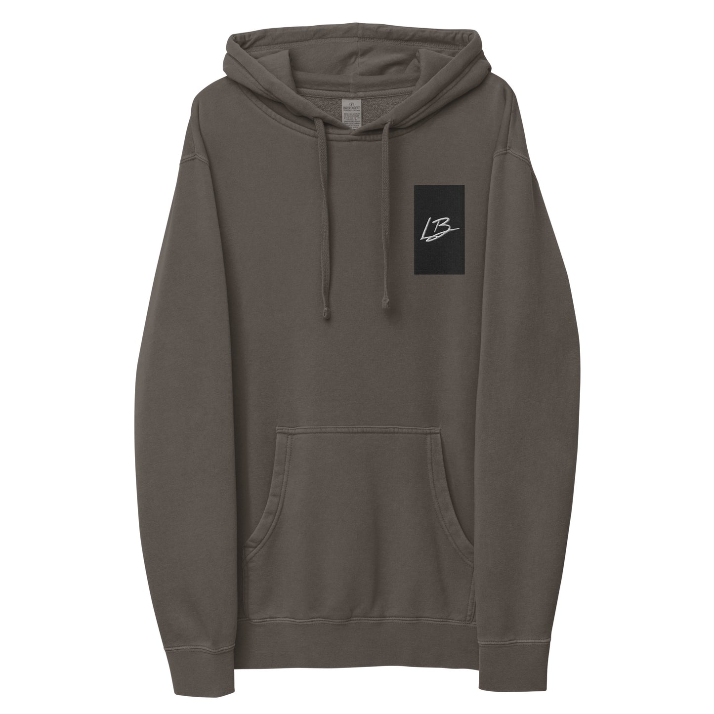 Unisex pigment-dyed hoodie