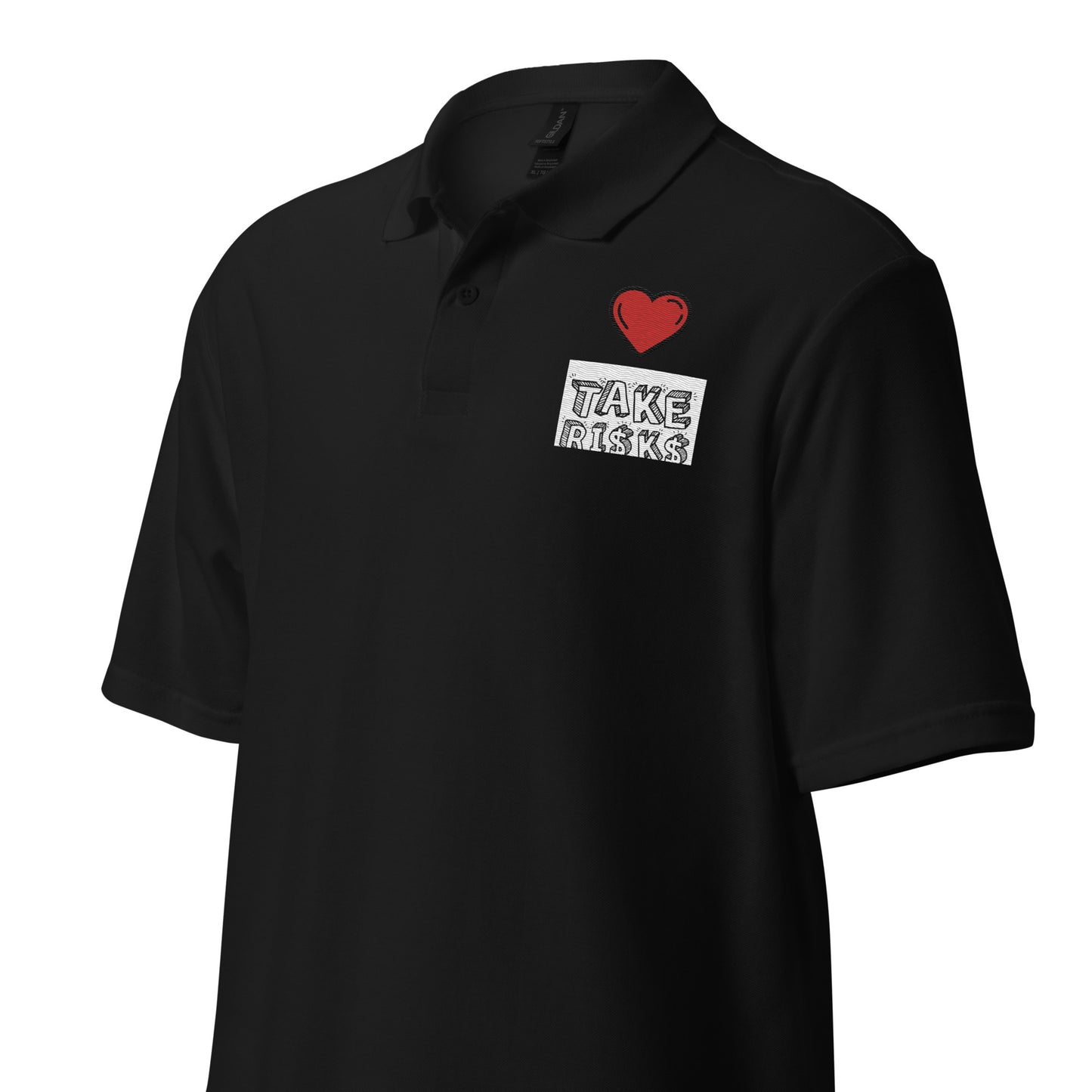 Unisex pique polo shirt