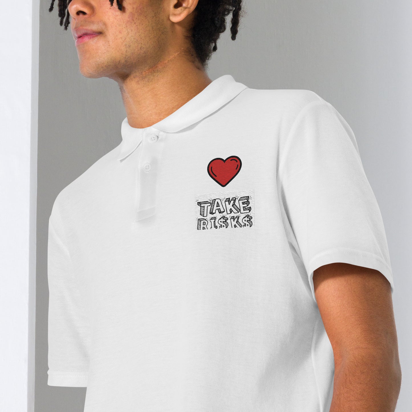 Unisex pique polo shirt