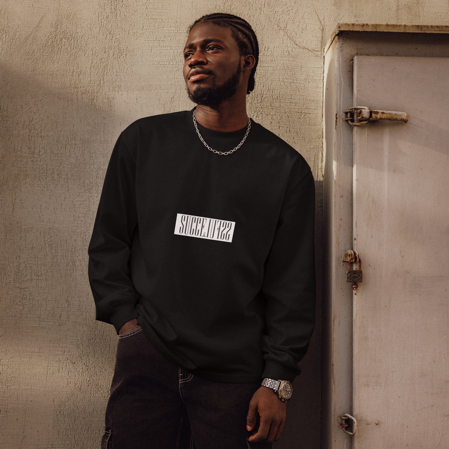 Premium heavyweight long sleeve shirt