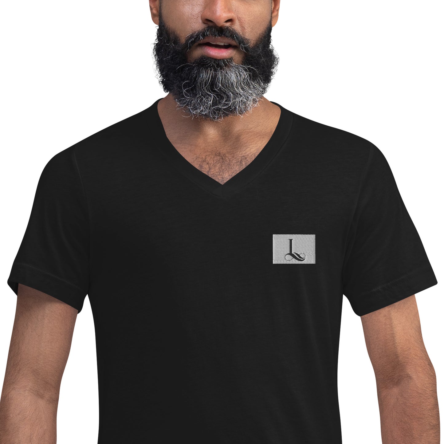Unisex Short Sleeve V-Neck T-Shirt
