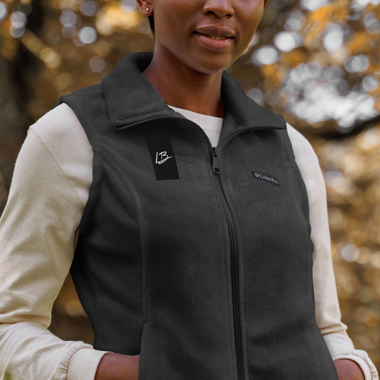Women’s Columbia fleece vest