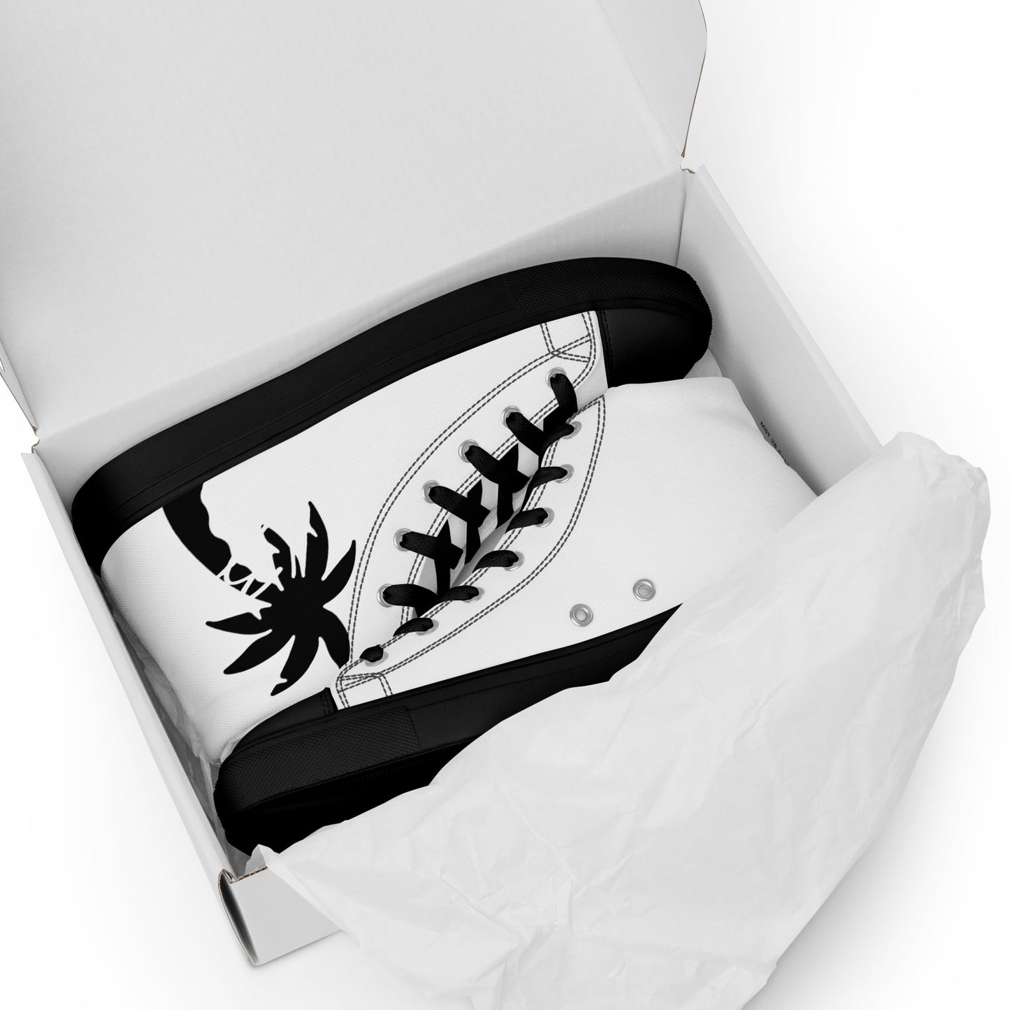 Women’s high top canvas shoes