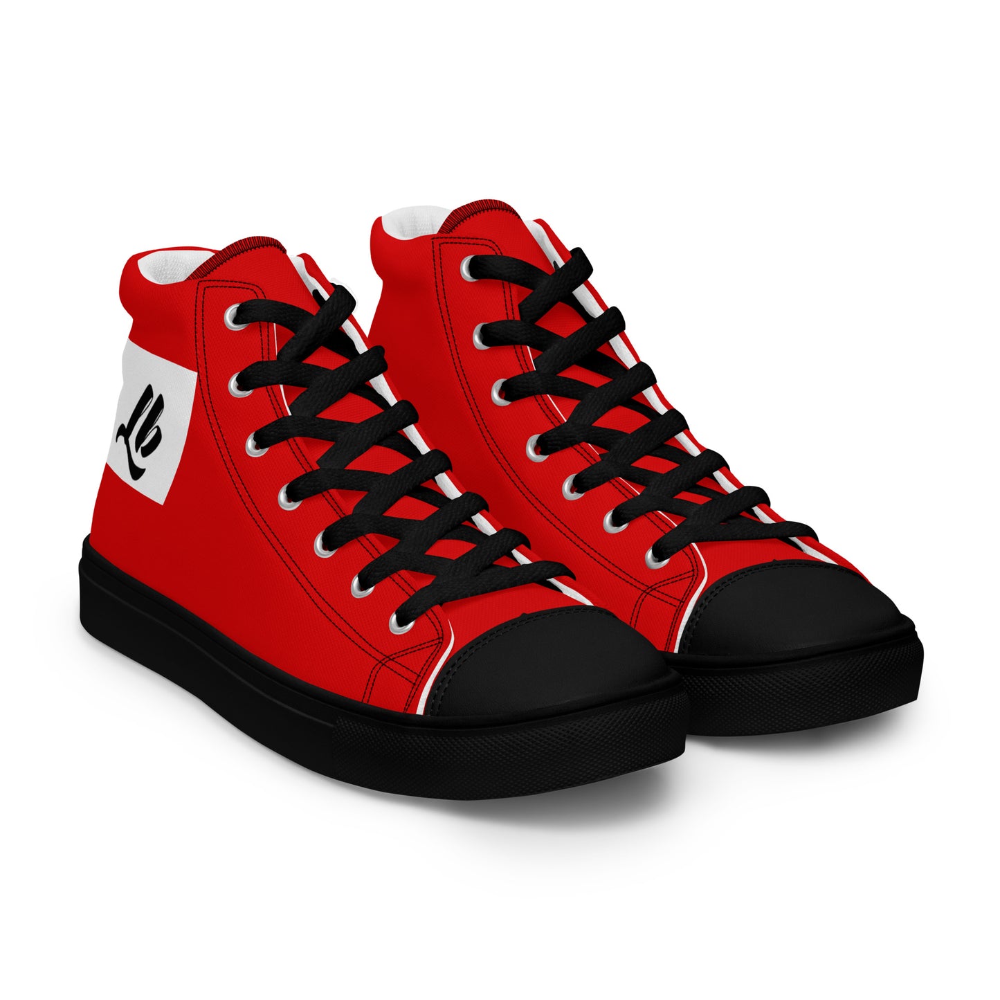 Women’s high top canvas shoes