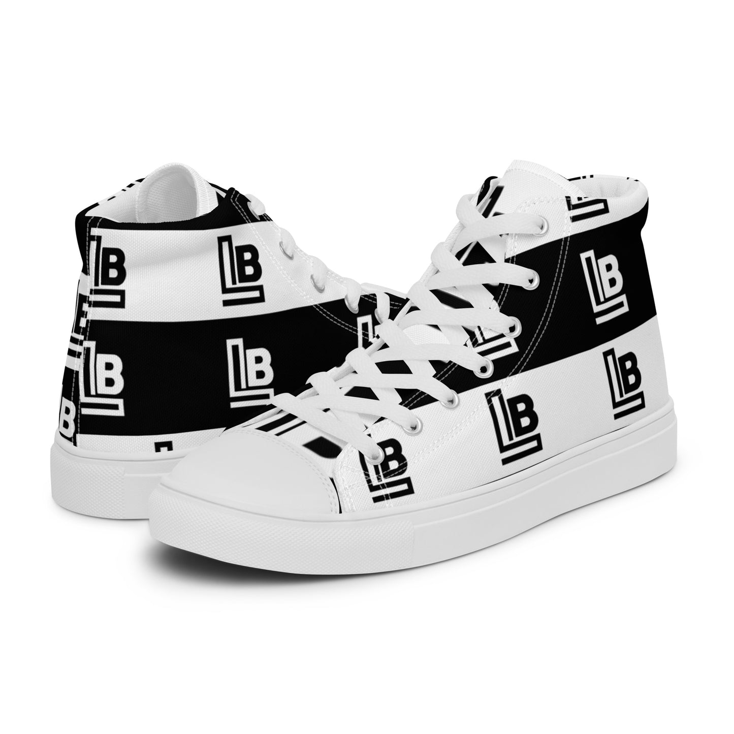 Women’s high top canvas shoes