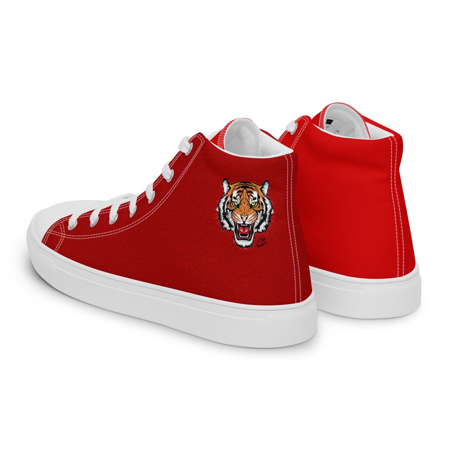 Women’s high top canvas shoes