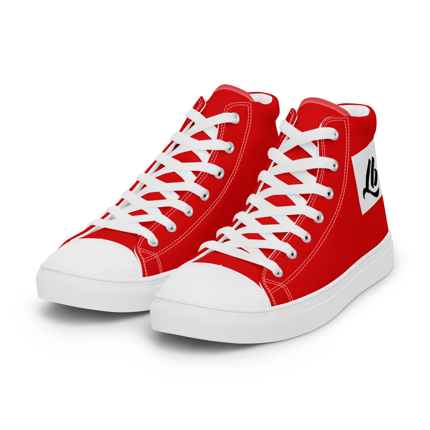 Women’s high top canvas shoes
