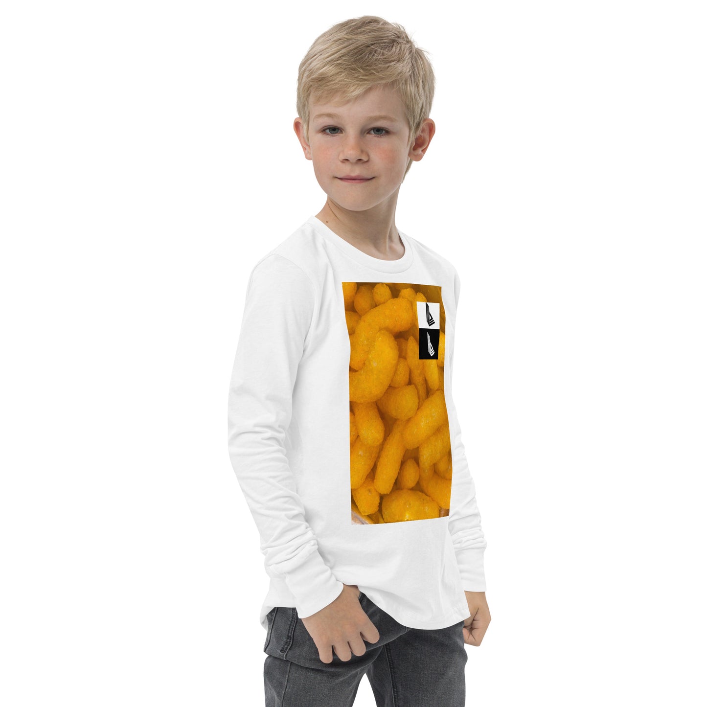 Youth long sleeve tee exc l design