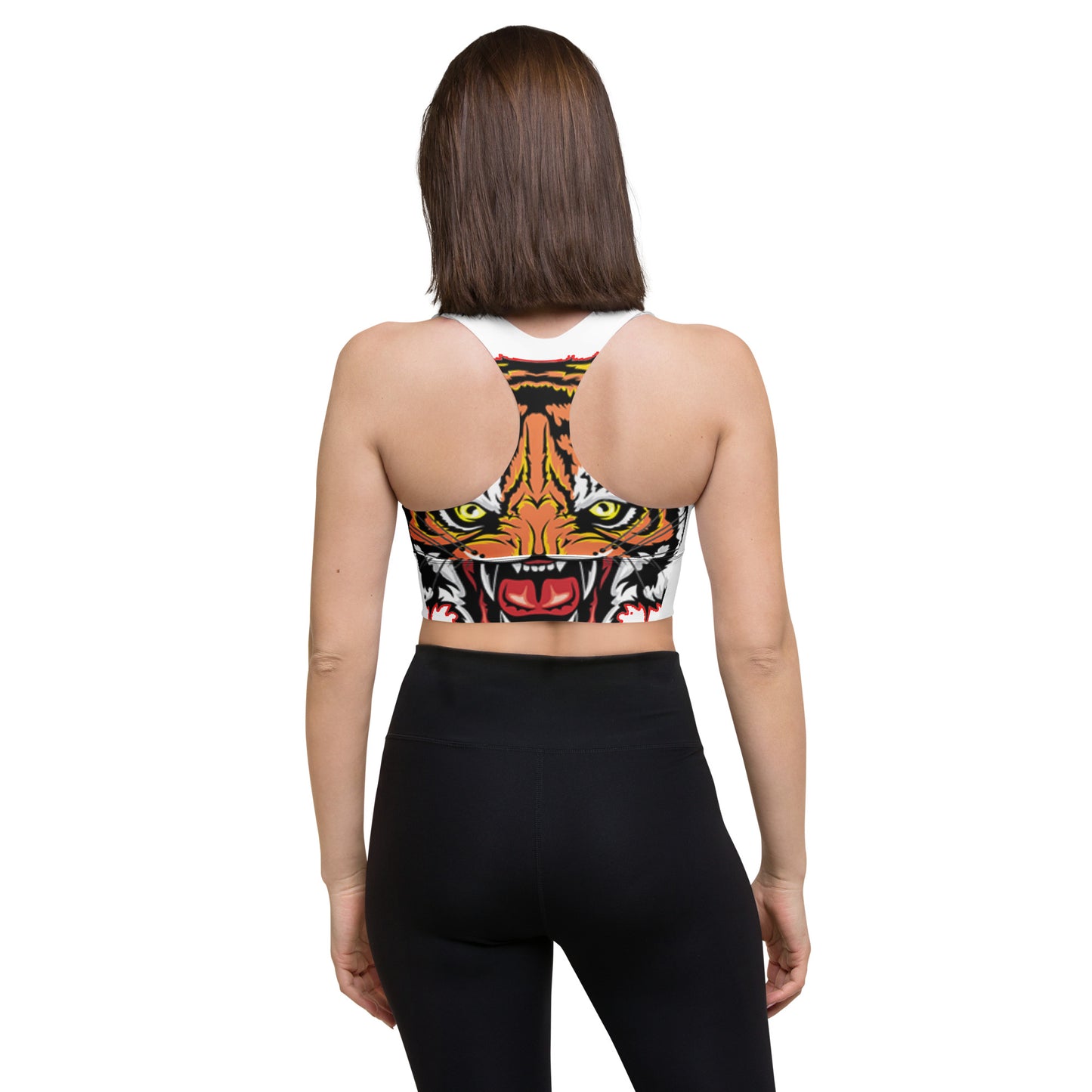 Longline sports bra