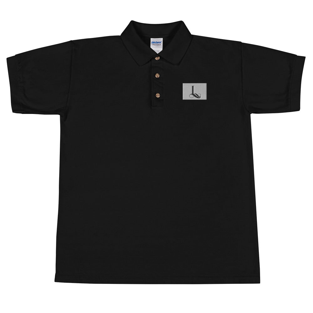 Embroidered Polo Shirt L