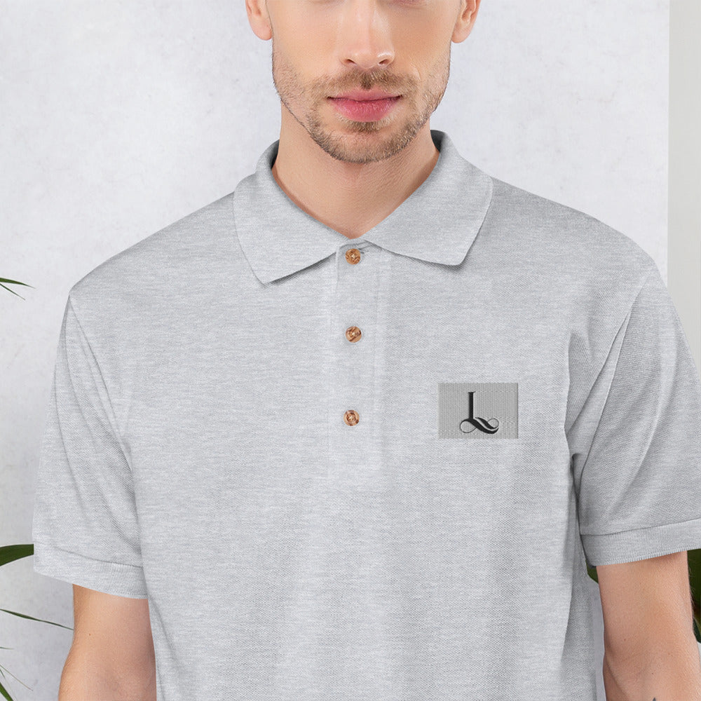 Embroidered Polo Shirt L