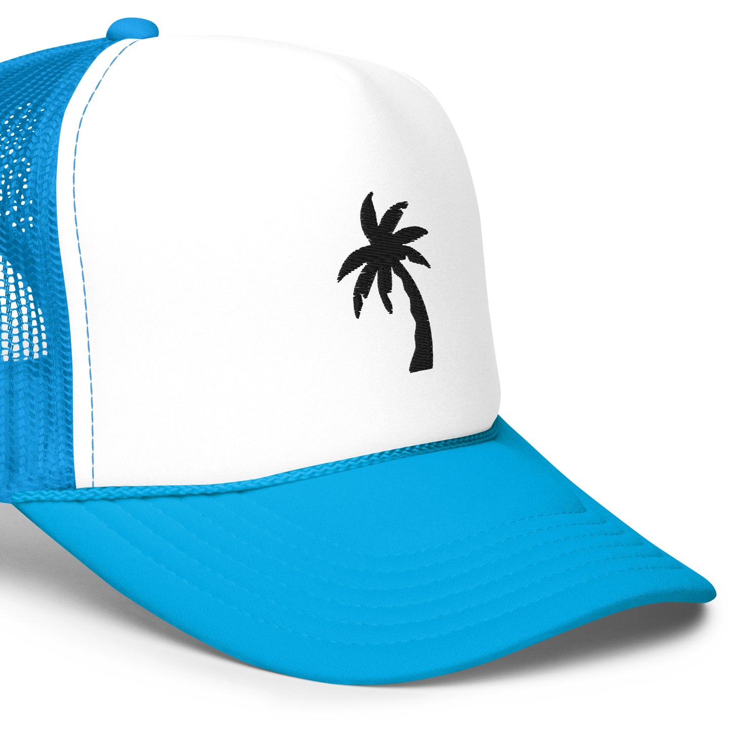 Foam trucker hat palm tree