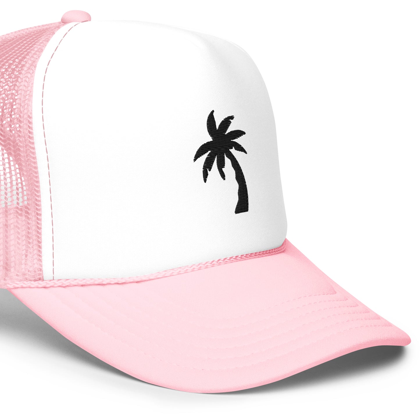 Foam trucker hat palm tree