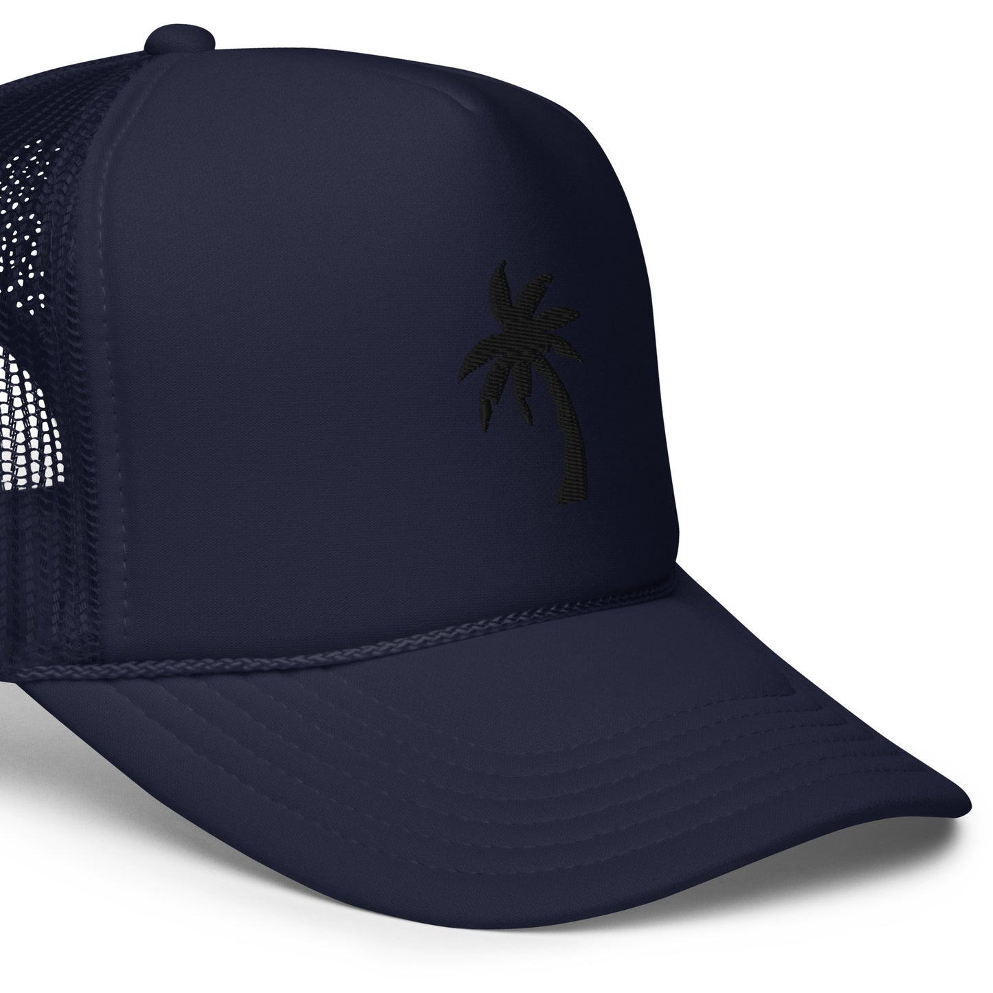 Foam trucker hat palm tree