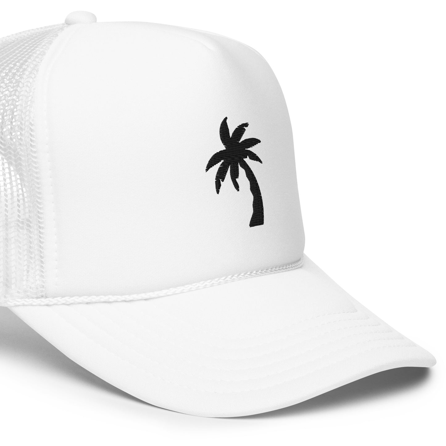 Foam trucker hat palm tree