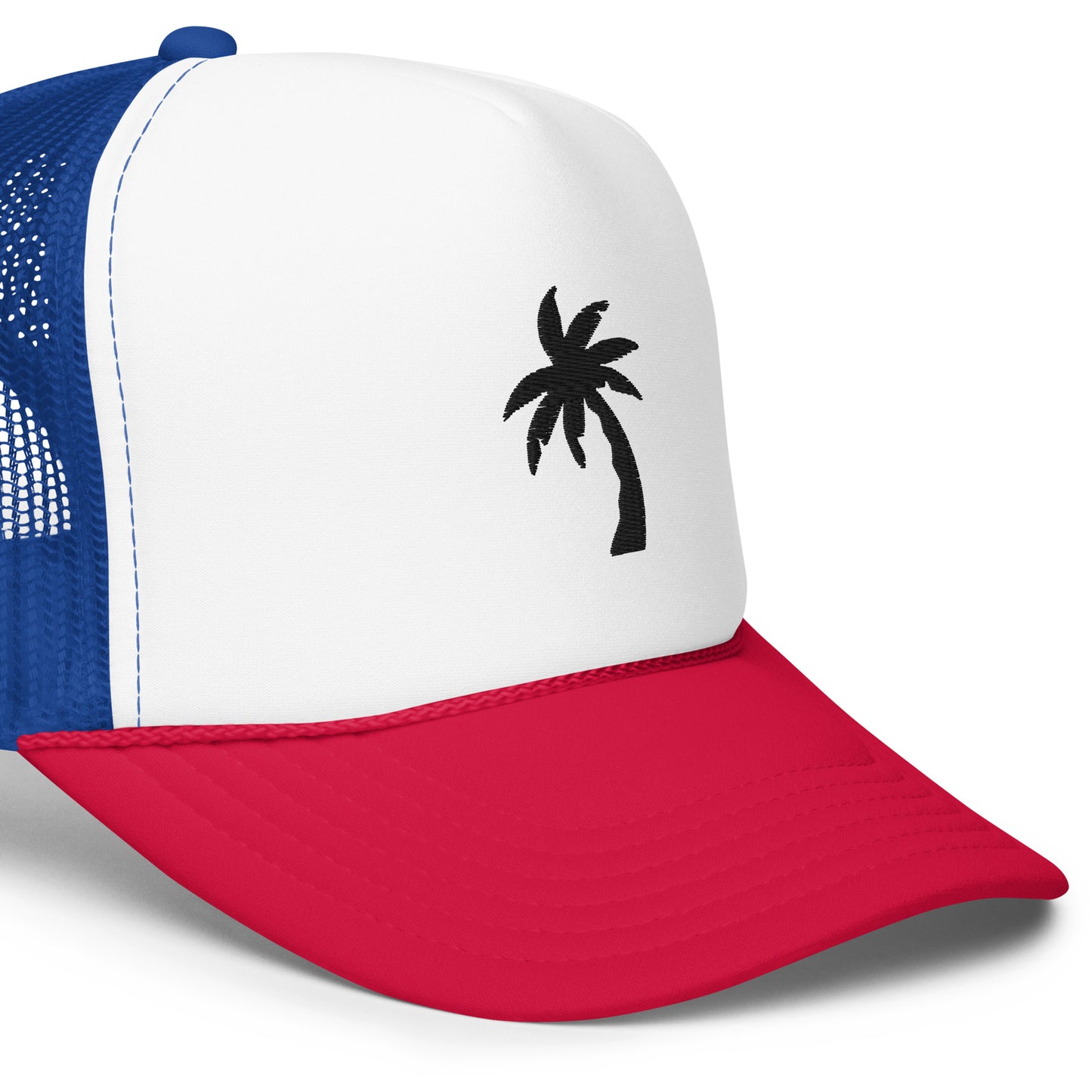 Foam trucker hat palm tree
