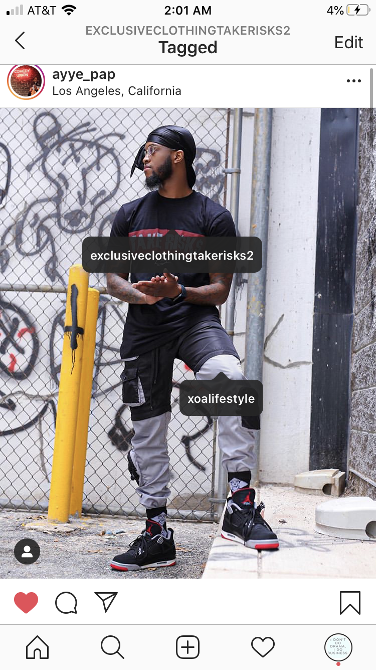 Red Box Take Risks tee