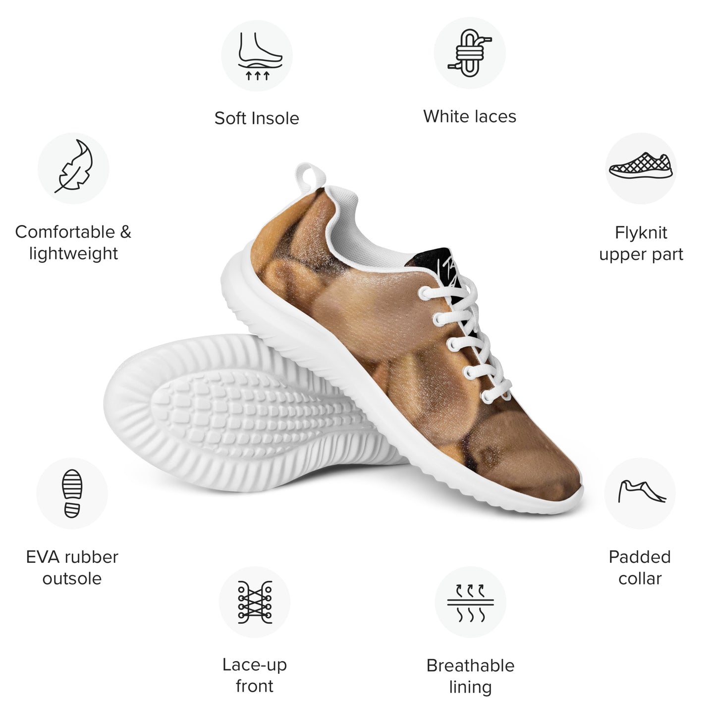 Men’s athletic shoes peanuts