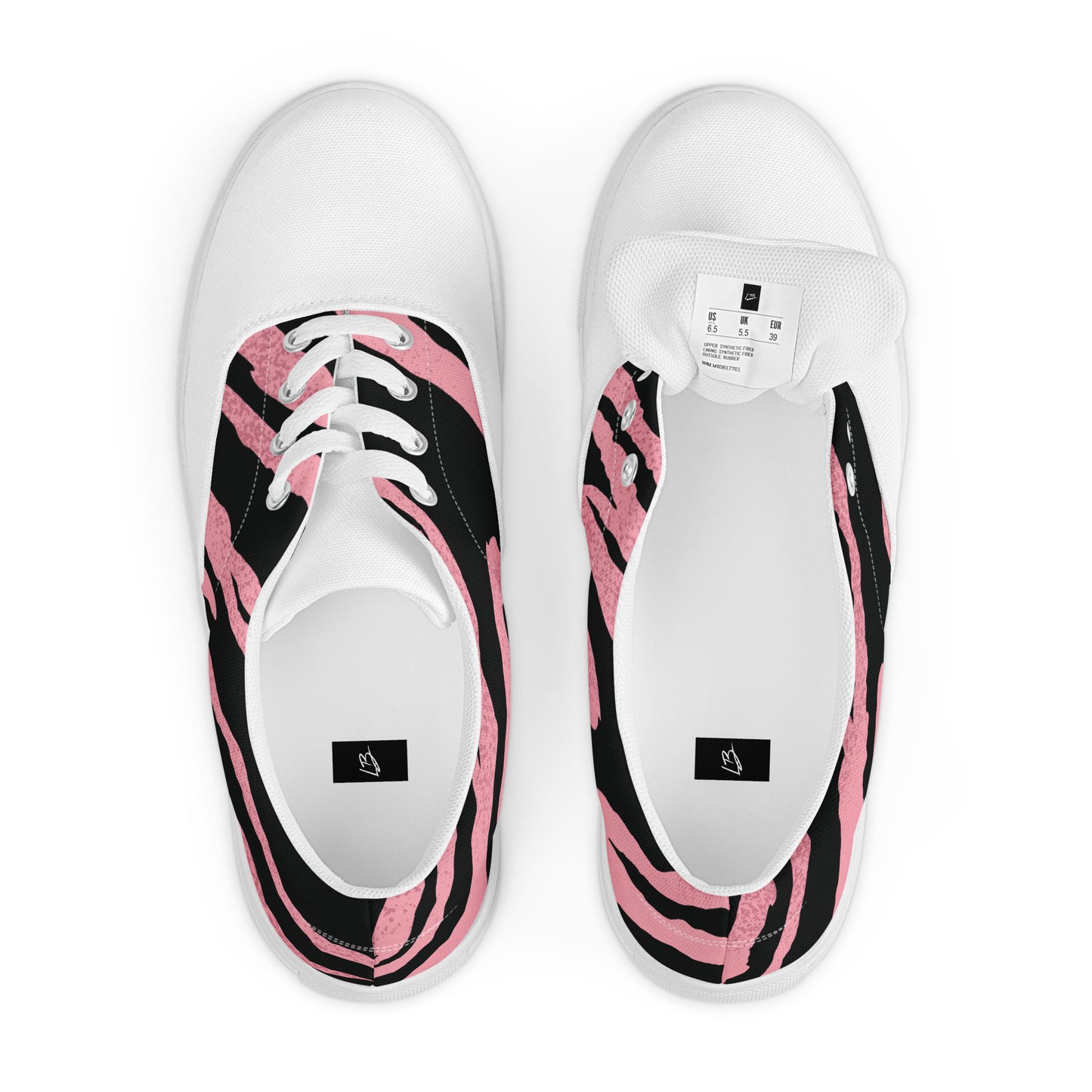 Men’s lace-up canvas shoes