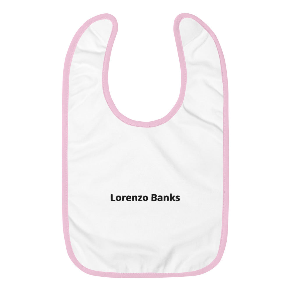 Embroidered Baby Bib