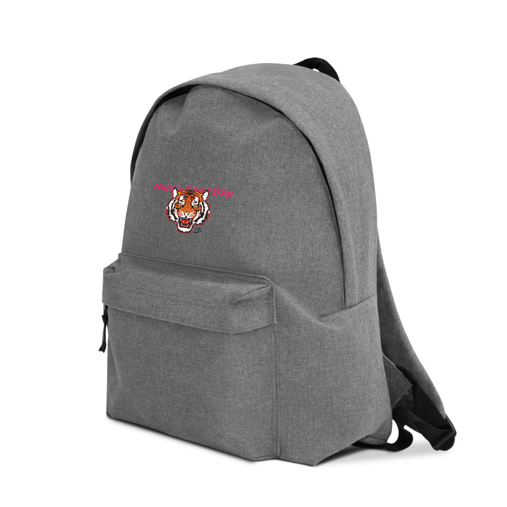 Embroidered Backpack