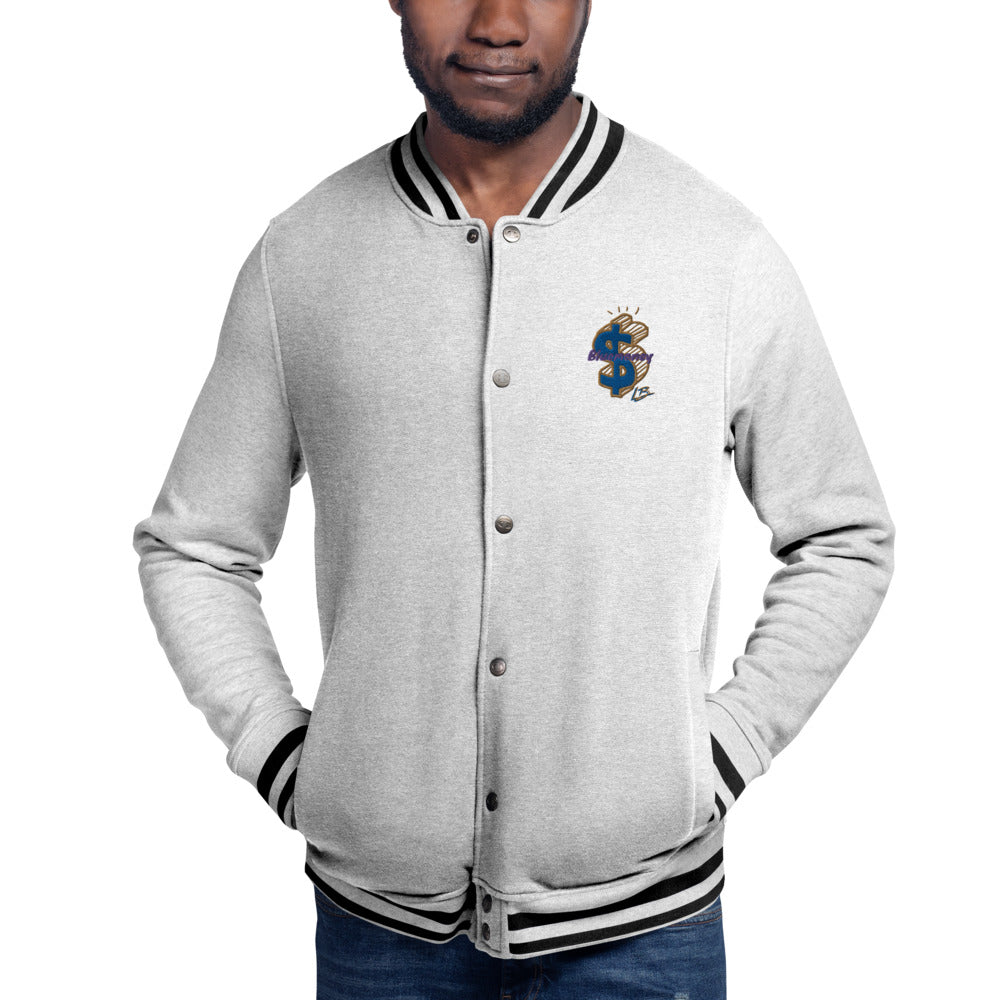 Embroidered Champion Bomber Jacket