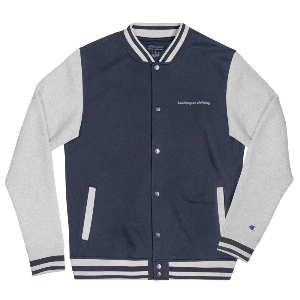 Embroidered Champion Bomber Jackeandscapes