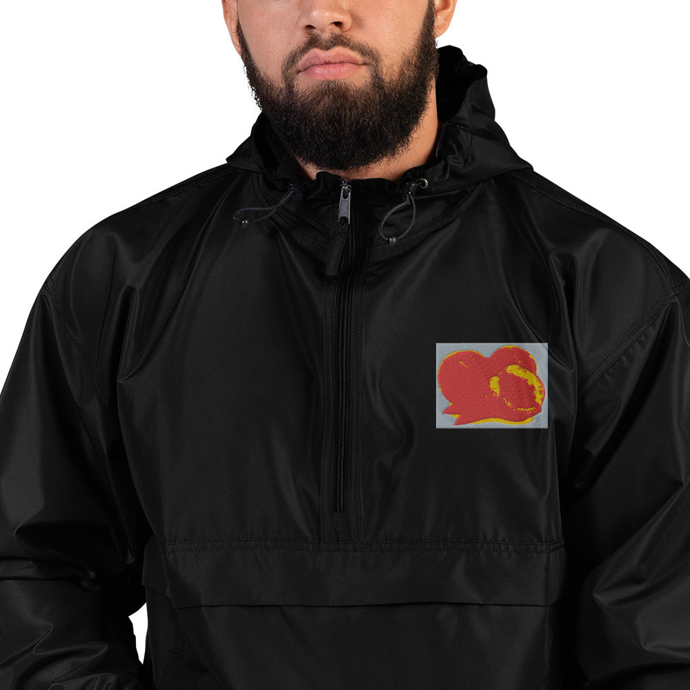 Lorenzobanks x PEACHH Embroidered Champion Packable Jacketon sale every Xmas