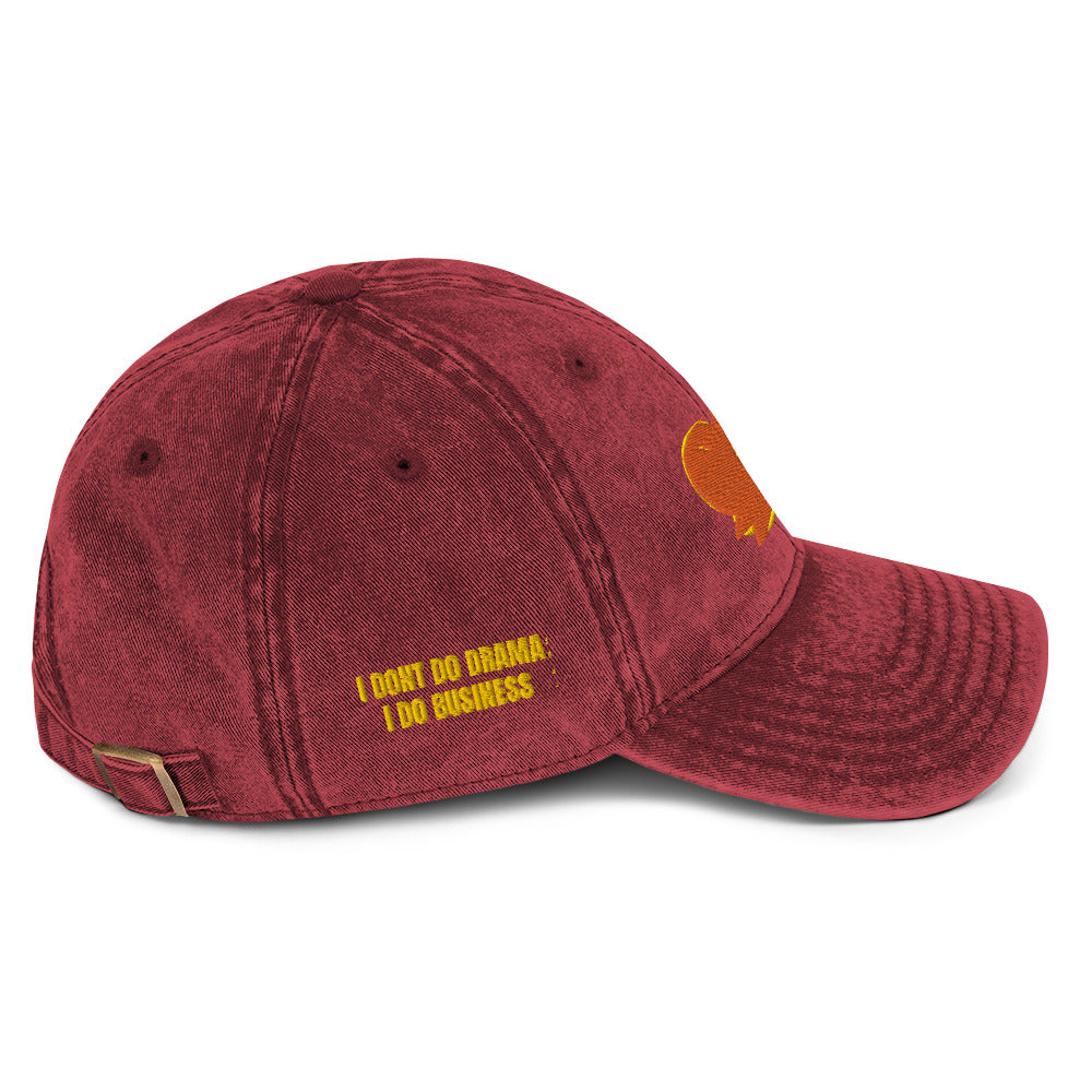 Vintage Cotton Twill Cap PEACH