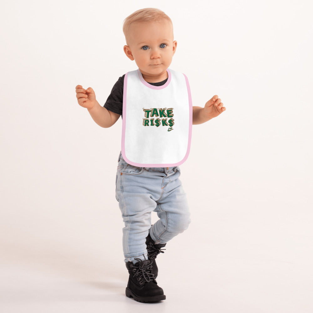 Embroidered Baby Bib