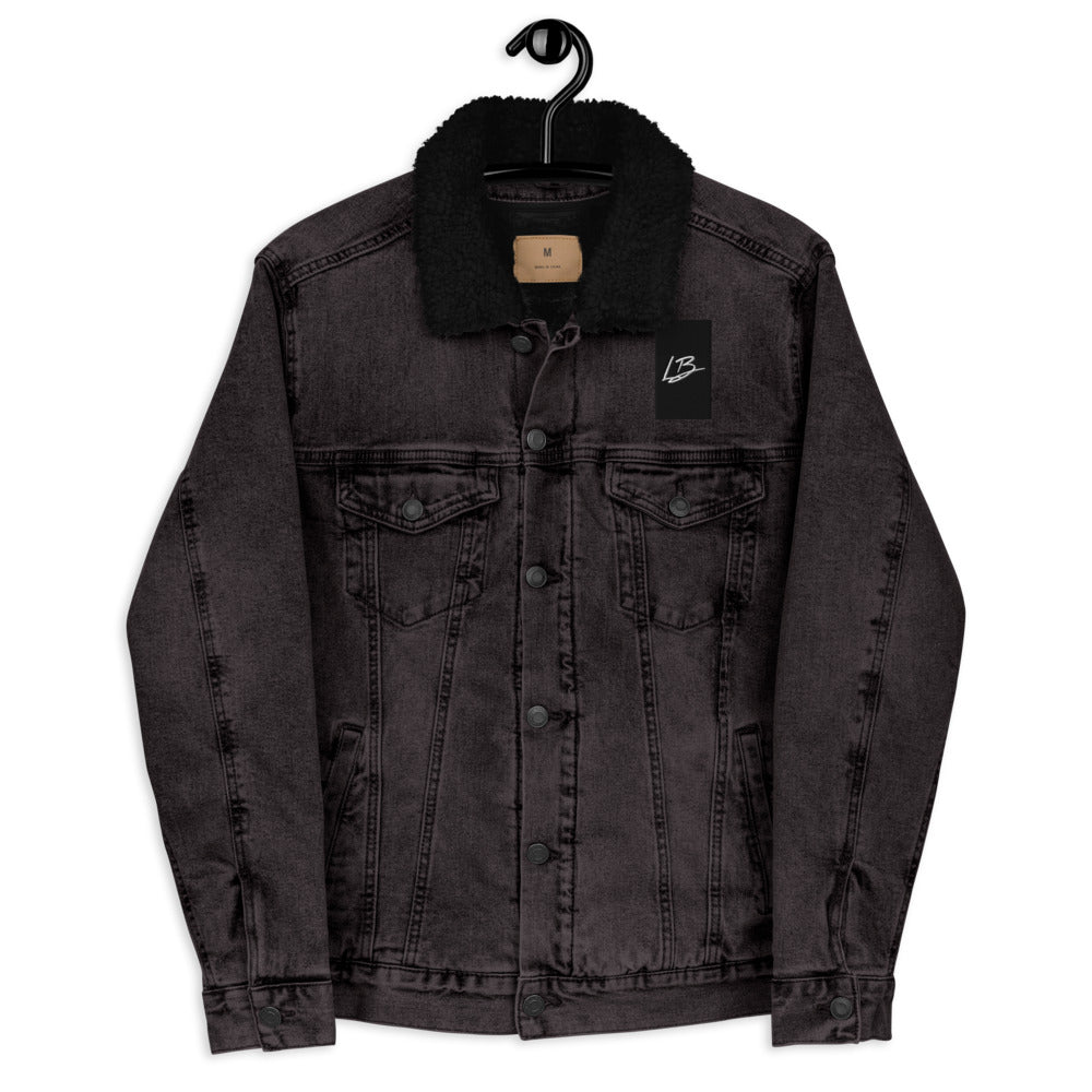Unisex denim sherpa jacket