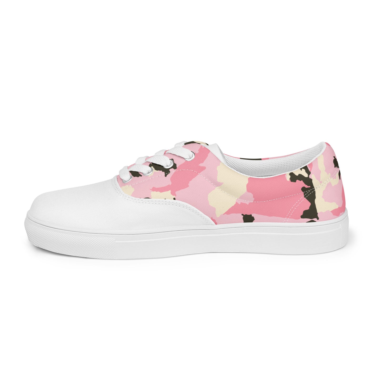 Women’s lace-up canvas shoes