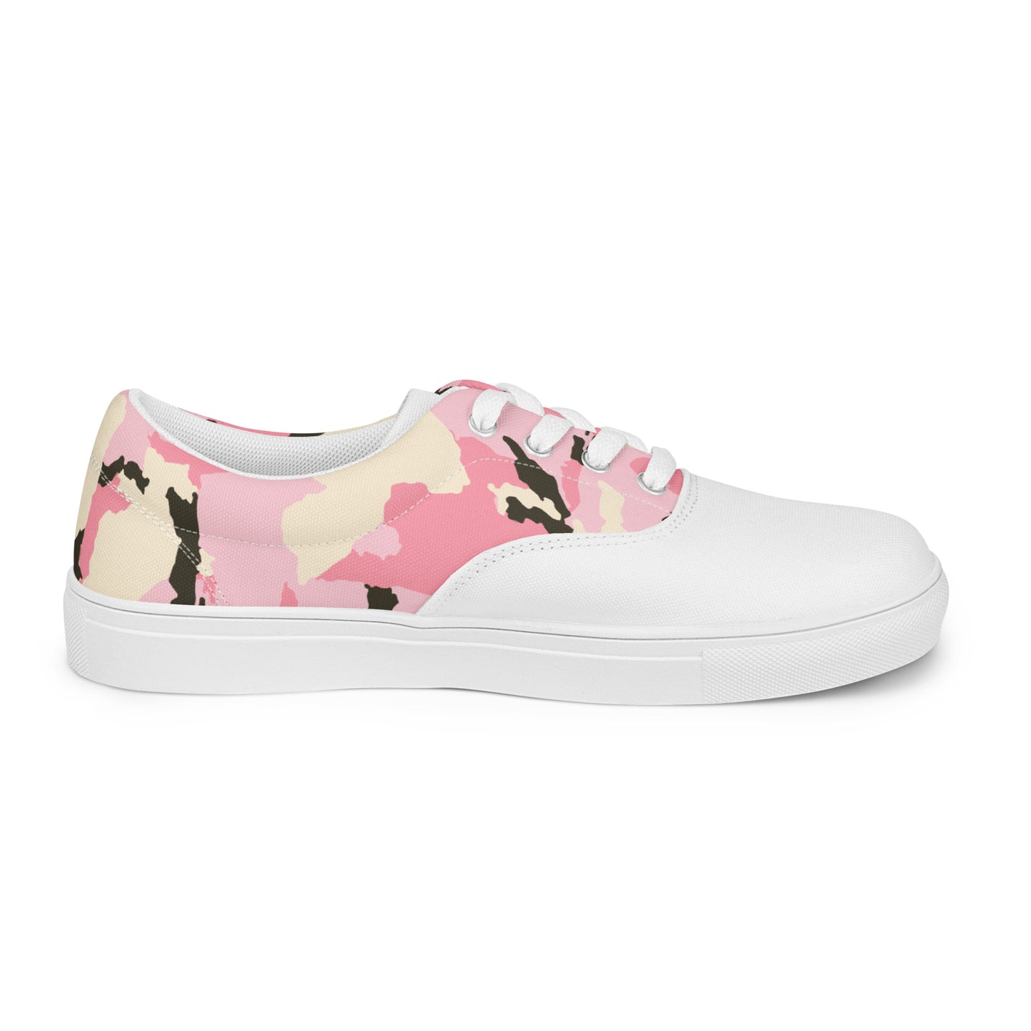 Women’s lace-up canvas shoes