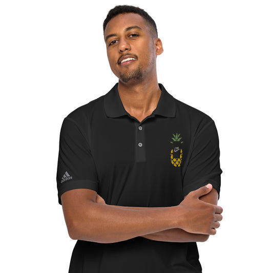 adidas performance polo shirt lb pineapple