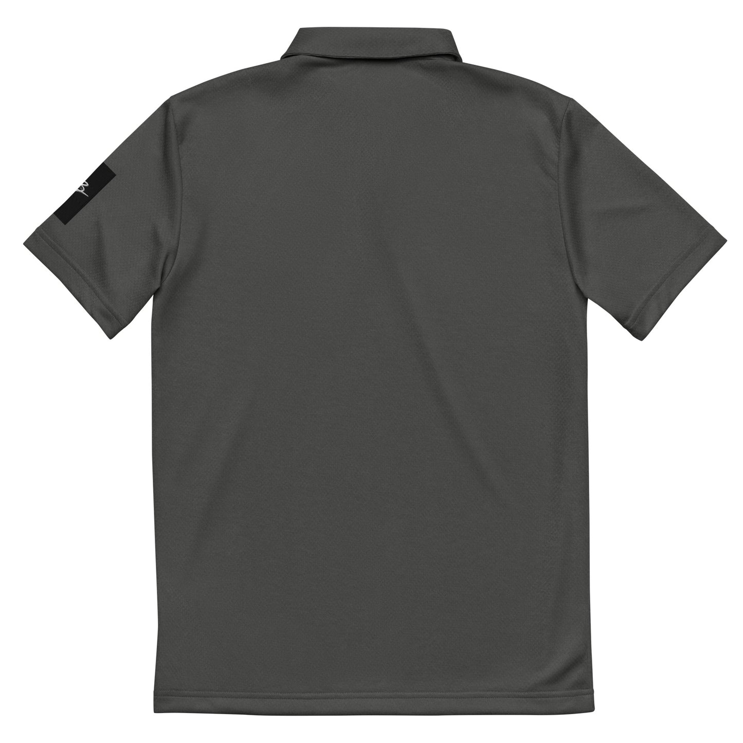 adidas space-dyed polo