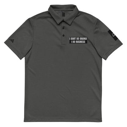 adidas space-dyed polo