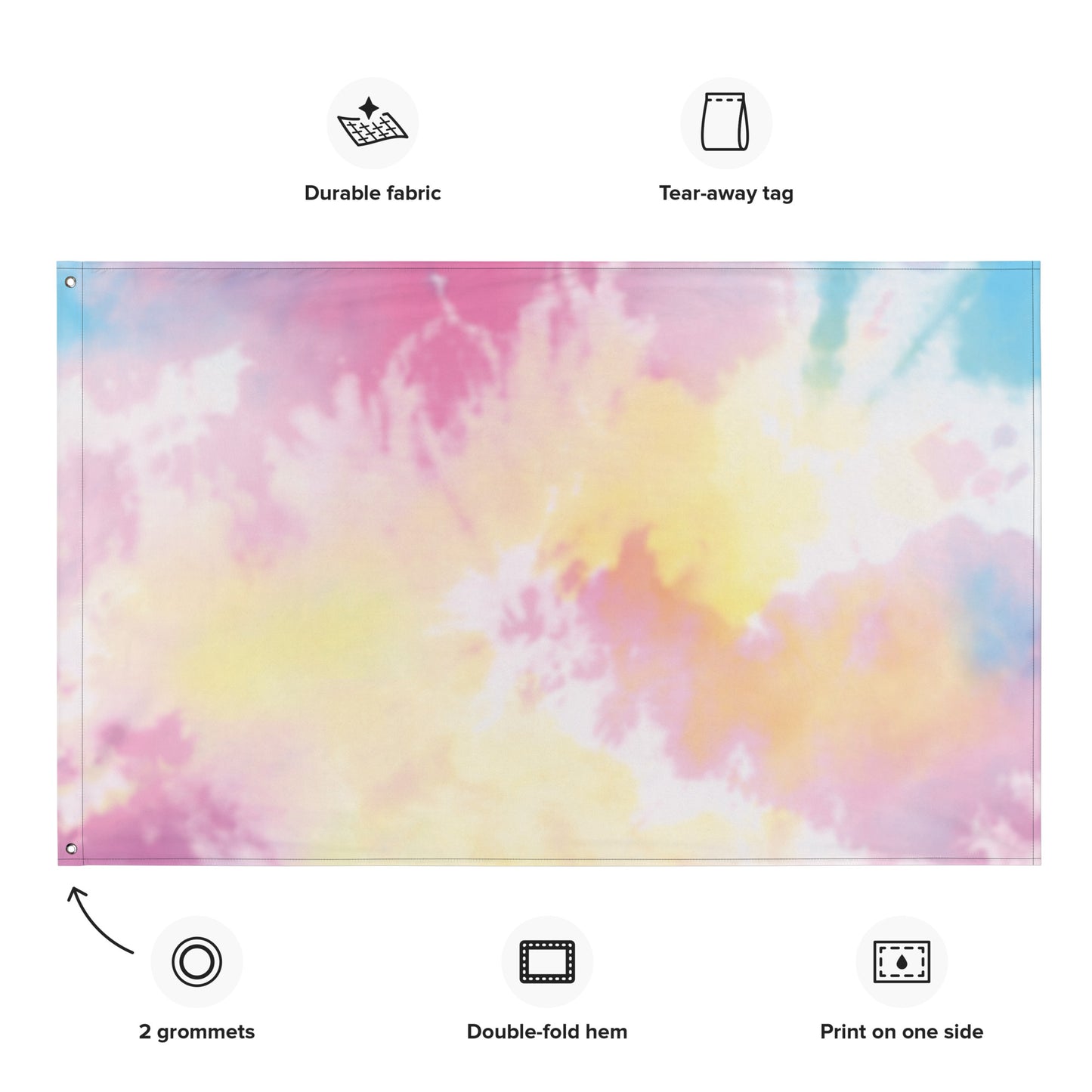 Flag cotton candy on sale!