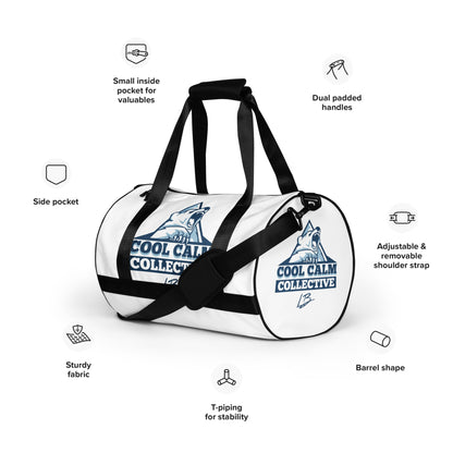 All-over print gym bag polar 1