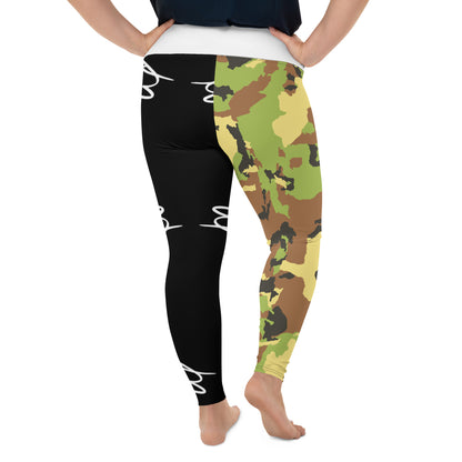 All-Over Print Plus Size Leggings