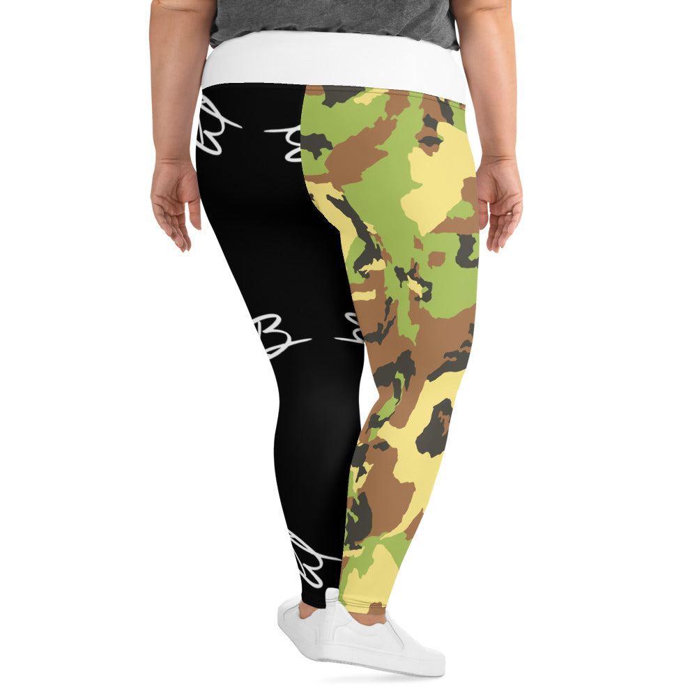 All-Over Print Plus Size Leggings