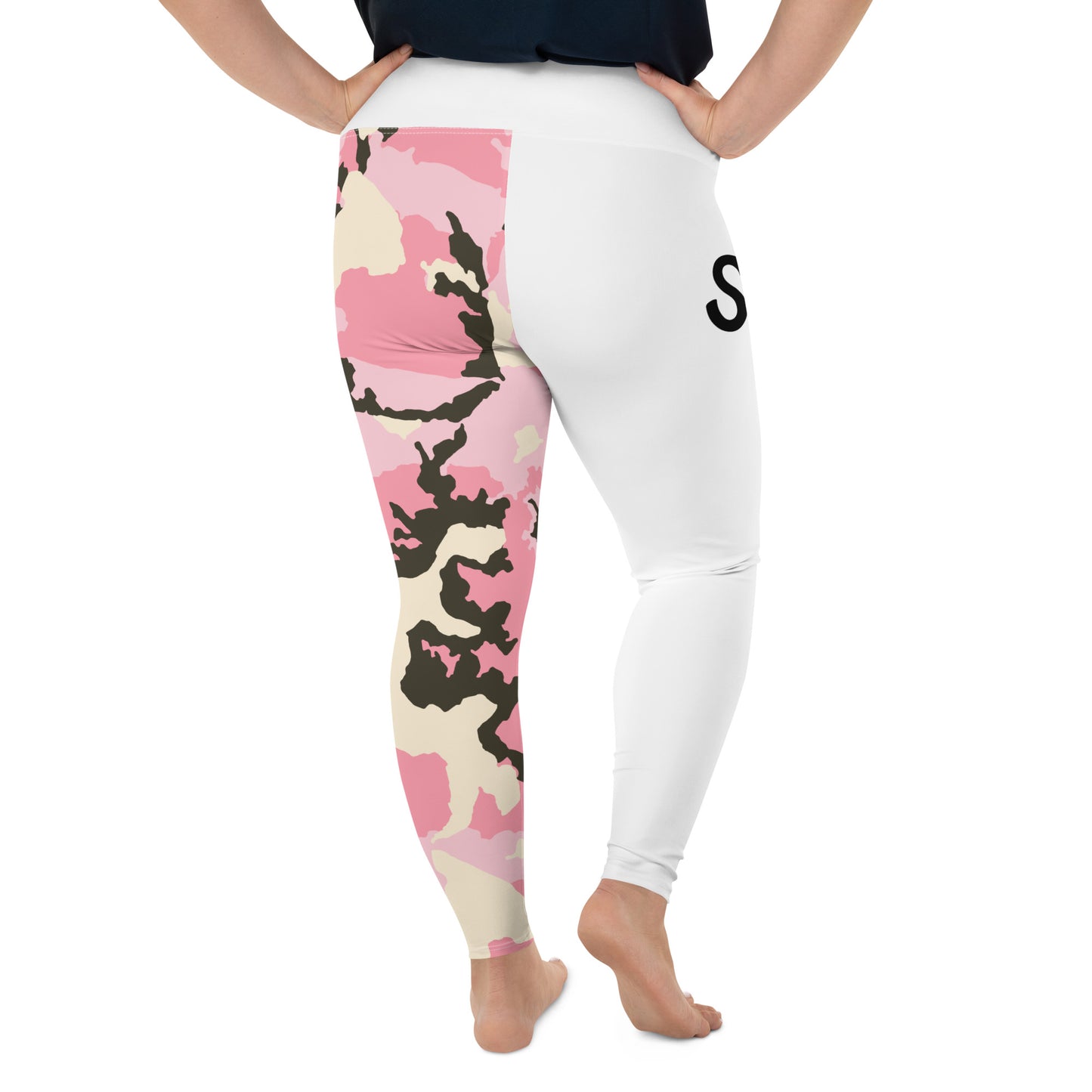 All-Over Print Plus Size Leggings