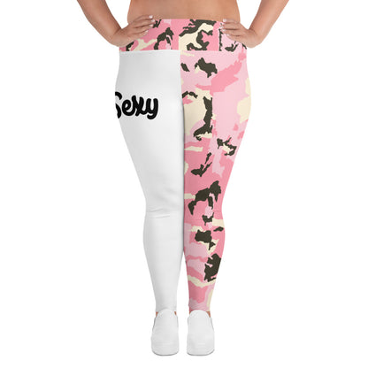 All-Over Print Plus Size Leggings