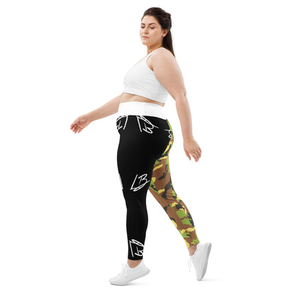 All-Over Print Plus Size Leggings