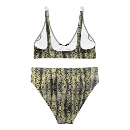 Recycled high-waisted bikini takee risks