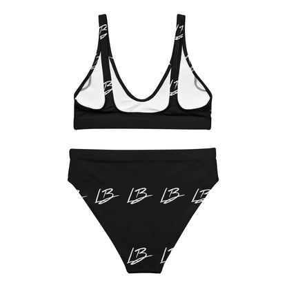 Recycled high-waisted bikini