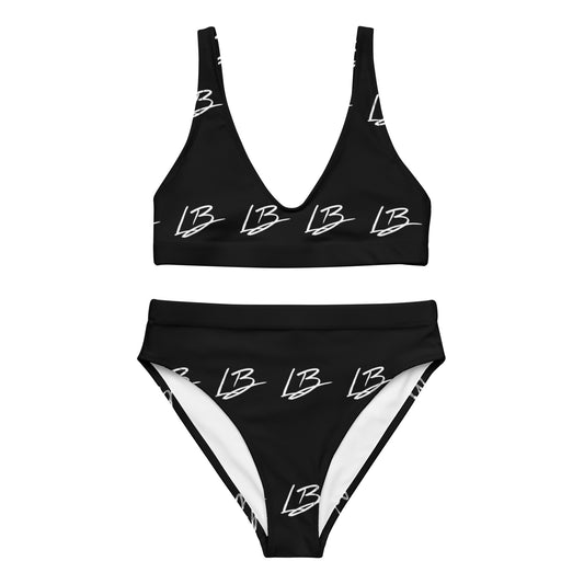 Recycled high-waisted bikini