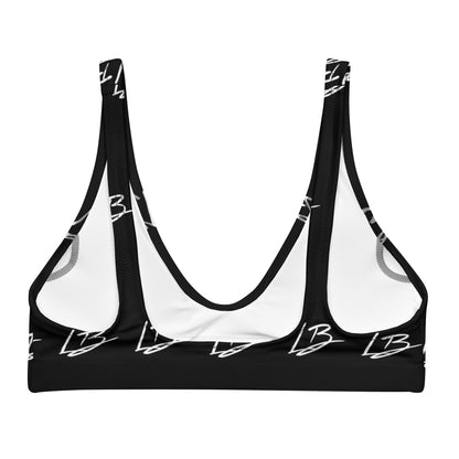 Recycled padded bikini top