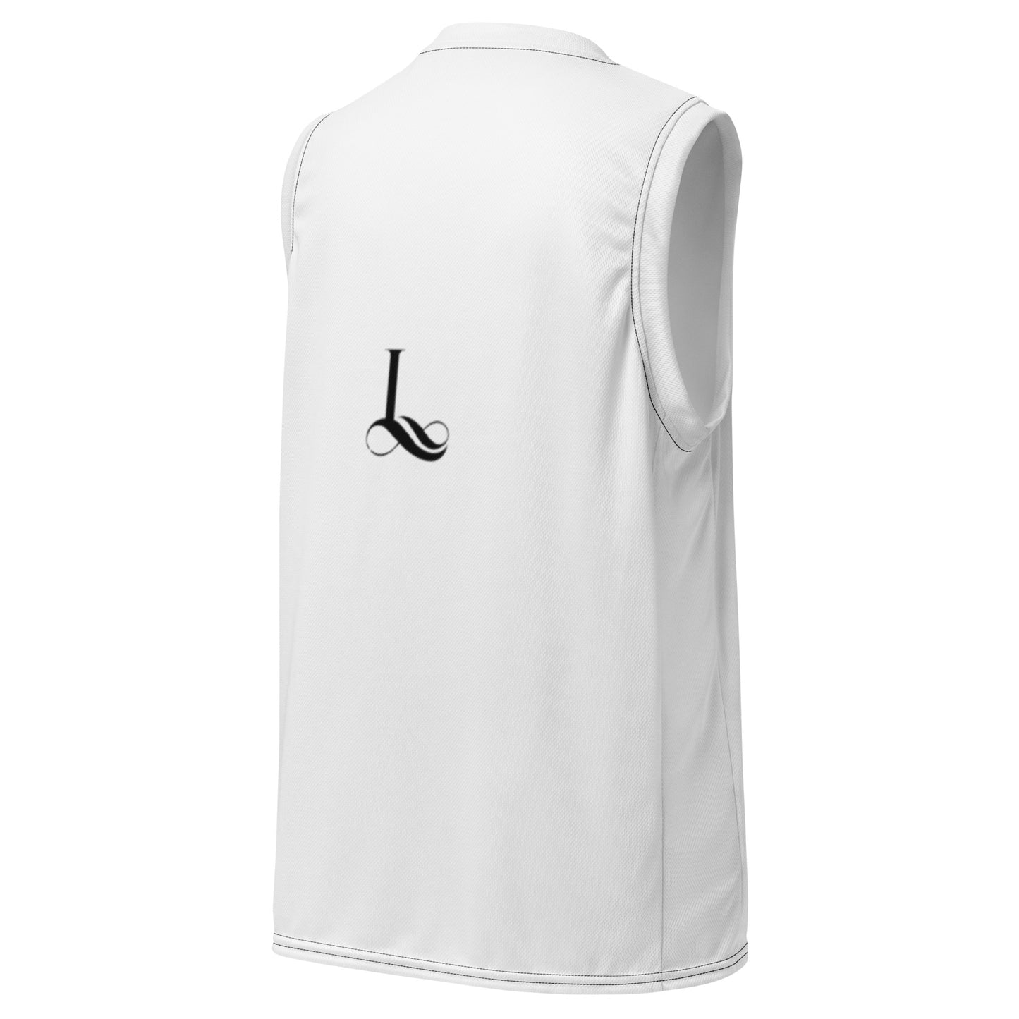 Recycled unisex basketball jersey