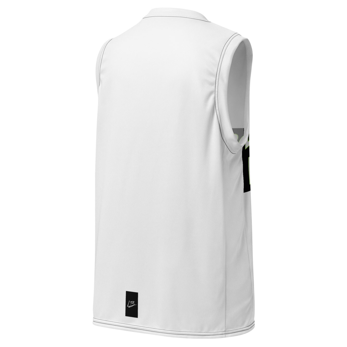 Recycled unisex basketball jersey