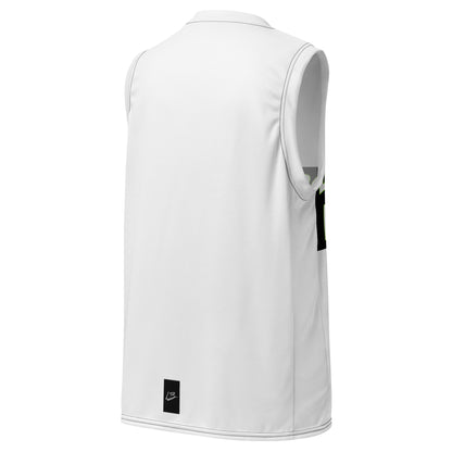Recycled unisex basketball jersey